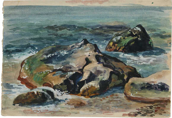 Нисский Георгий Григорьевич.  Крым. Алупка 